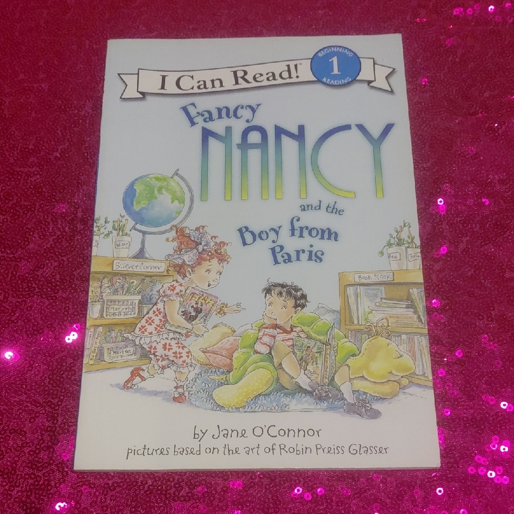 📚♻️ Fancy Nancy and the Boy from Paris Book - Colorful Children's Story